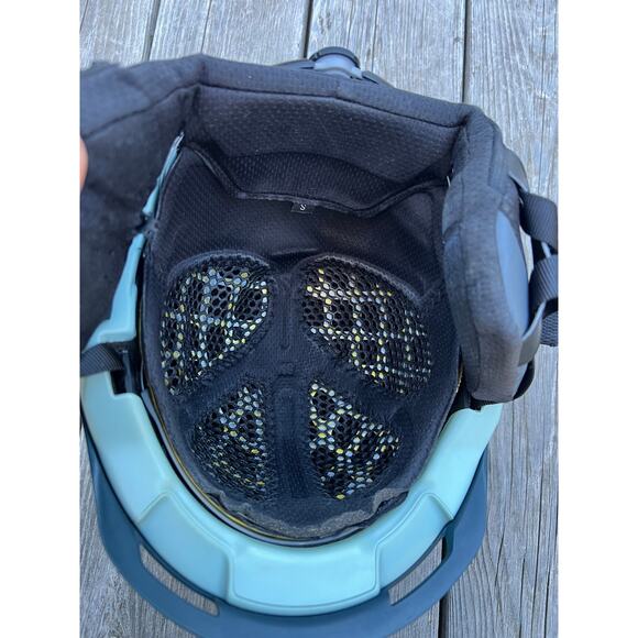 Smith quantum mips technology ski snowboard helmet adult small blue two tone - Picture 7 of 10